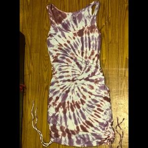 AEROPOSTALE BODYCON TIE DYE DRESS